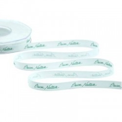 NASTRO POLICOTONE mm10x15mt STAMPA BUON NATALE VERDE