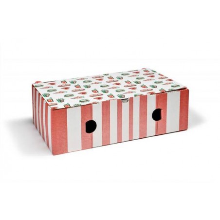 SCATOLA PIZZA CALZONE 33+10x18cm K.V.B. 100pz