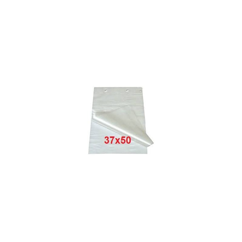 FOGLI HDPE CARTENE A STRAPPO 37x50cm 450 GRAMMI