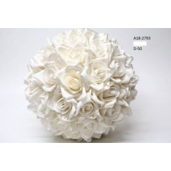 SFERA FIORI BIANCHI ø50 A18-2793