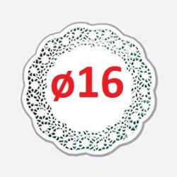 PIZZO PORCELLANATO TONDO ø16 10pz