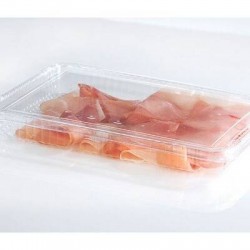 VASCHETTE PET C/COP SH45 200x145x45mm 50pz