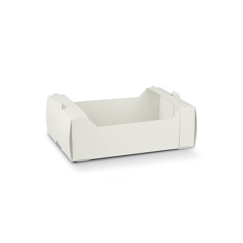 CASSETTINA IN CARTONCINO 23,5x15,5x7,5 WHITE