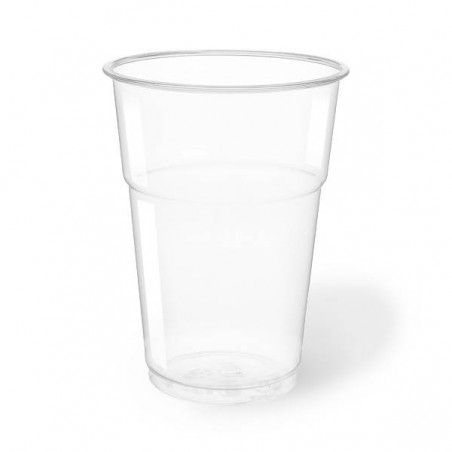 BICCHIERI PLA TRASPARENTI 400ml (TACCA 0,35) NATURIA COMPOSTABILE 50pz