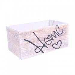 CASSETTA PAULONIA SBIANCATA HOME cm22x12x10h