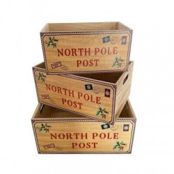 CASSETTA ABETE NORTH POLE 3/3 cm 38x27x18 h
