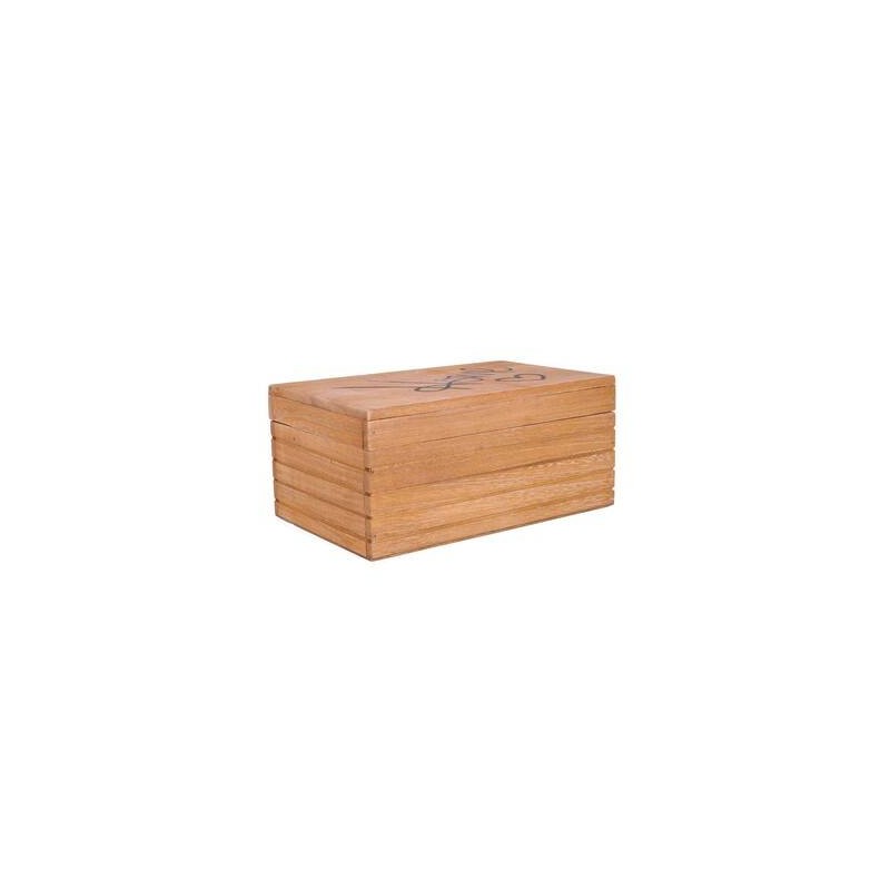 SCATOLA LEGNO BRUNITA HOME cm24x15x11h
