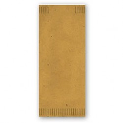 BUSTE PORTAPOSATE + TOVAGLIOLO CARTA PAGLIA 100PZ