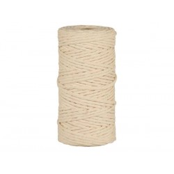CORDINO COTTON RECYCLED YARN mm5x100mt 300gr NATURAL