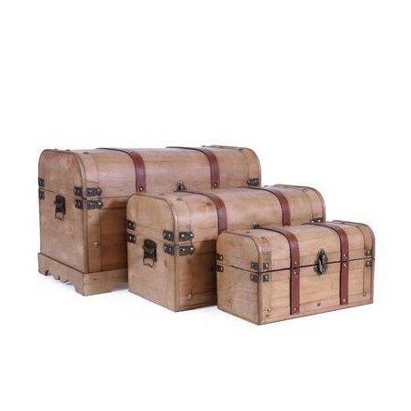 BAULE IN LEGNO COMPENSATO MIS.S cm30x16x17h