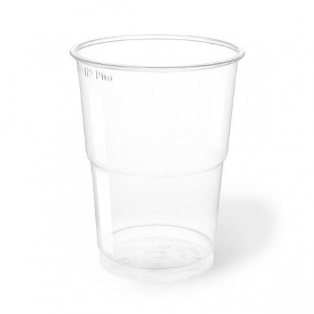 BICCHIERI PLA TRASPARENTI 300ml (TACCA 0,25) NATURIA COMPOSTABILE 50pz