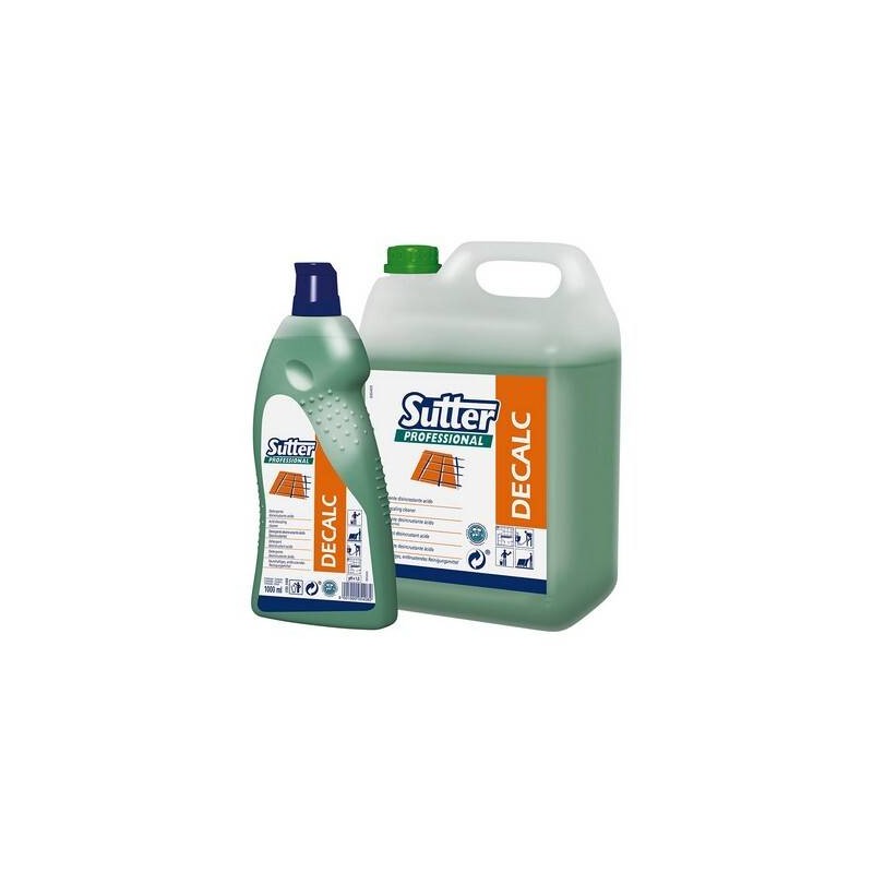 PROFESSIONAL DECALC DETERGENTE DISINCROSTANTE ACIDO 5kg SUTTER