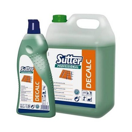 PROFESSIONAL DECALC DETERGENTE DISINCROSTANTE ACIDO 5kg SUTTER