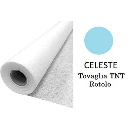 TOVAGLIA TNT ROTOLO H.140 CELESTE 7mt