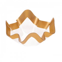 CIOTOLA PET ORO PERLATO ø13 H.7cm