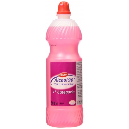 ALCOOL 90° 500ml LINDOR