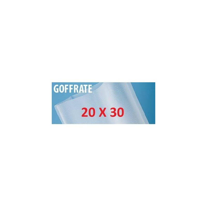 BUSTE SOTTOVUOTO GOFFRATE V9 MIS.20x30cm 100pz