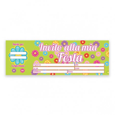 BLOCCHETTO INVITI #PETALOSO 20pz