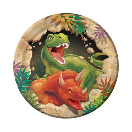 PIATTI DESSERT 18cm DINO BLAST 8pz