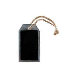 TAG LEGNO BORDO ARGENTO 2pz