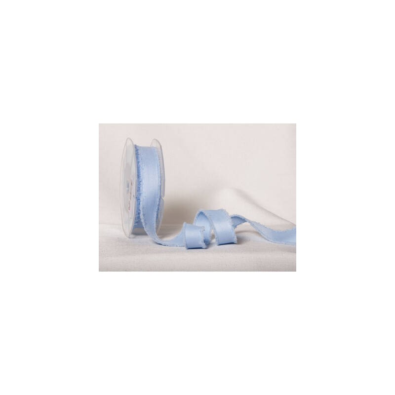 NASTRO SFRANGIATO mm23x15mt COL.593 AZZURRO BABY