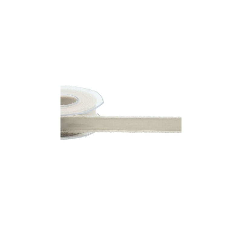 NASTRO SFRANGIATO mm23x15mt COL.35 AVORIO