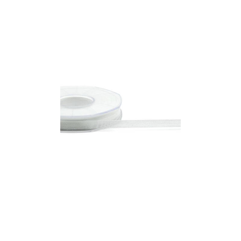 NASTRO ALBA POLICOTONE mm8x20mt COL.01 BIANCO