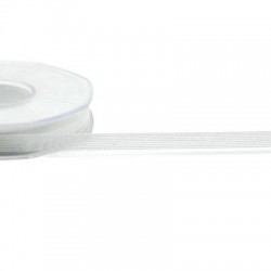 NASTRO ALBA POLICOTONE mm15x20mt COL.01 BIANCO