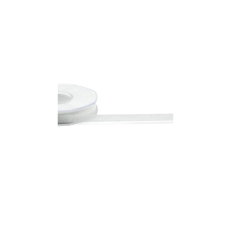 NASTRO ALBA POLICOTONE mm15x20mt COL.01 BIANCO