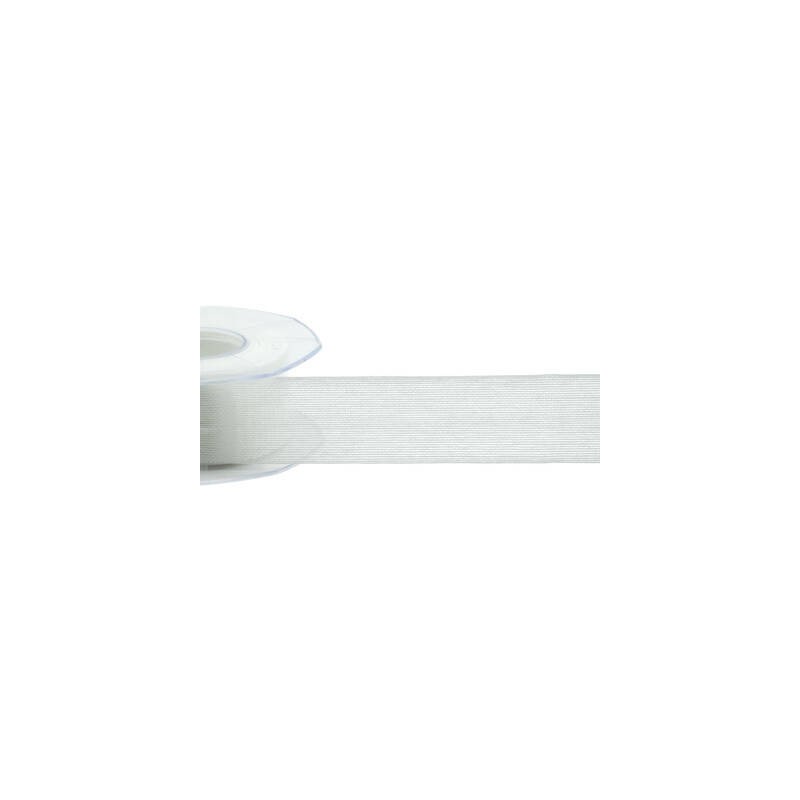 NASTRO ALBA POLICOTONE mm40x20mt COL.01 BIANCO