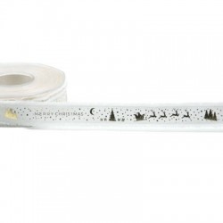 NASTRO SFRANGIATO STAMPA ORO A CALDO mm23x10mt