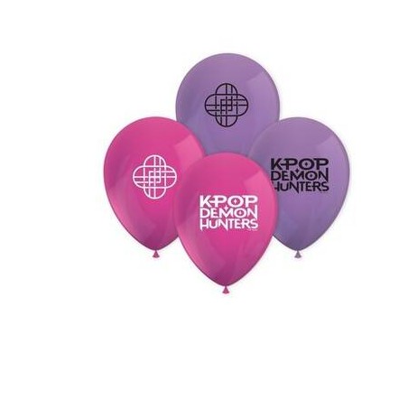PALLONCINI IN LATTICE 27cm K-POP DEMON 8pz