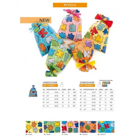 BUSTE REGALO P.P.L. 50x70 PUZZLE 50PZ