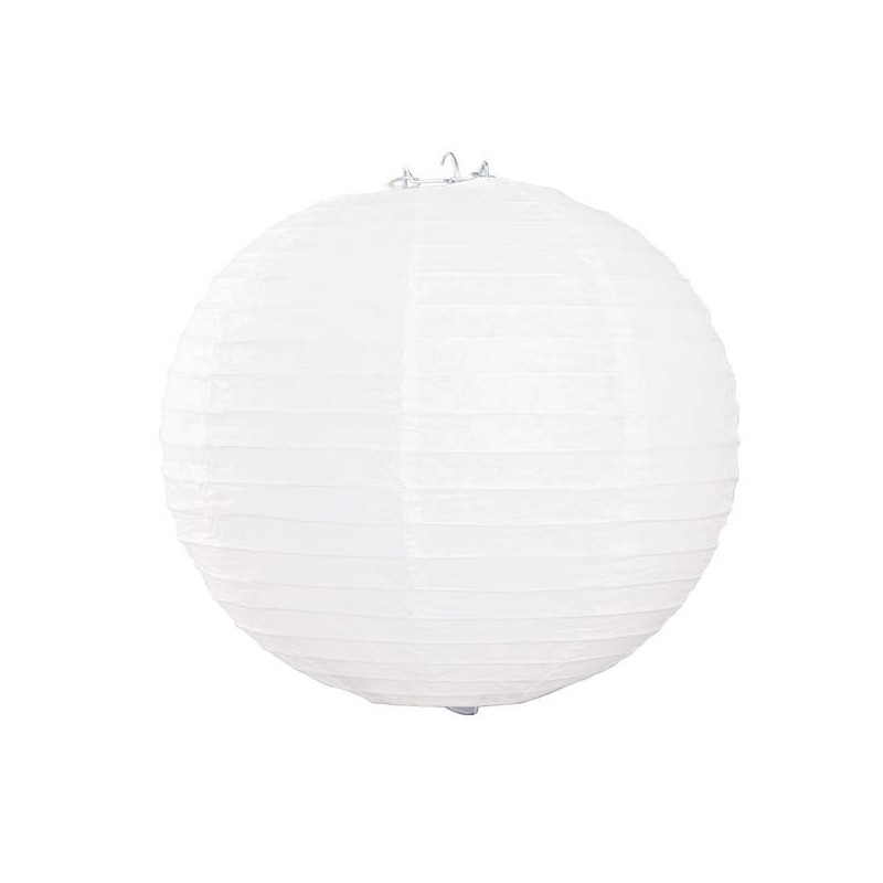 LANTERNA IN CARTA BIANCO ø35cm