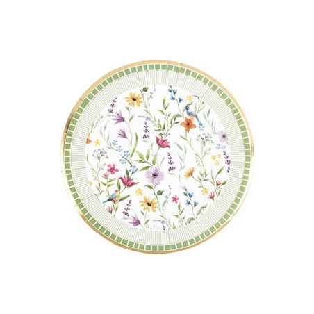 PIATTI PIANI 21cm LE JARDIN 8pz