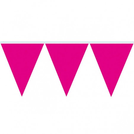 FESTONE BANDIERINE PVC 10mt FUSCIA GIVI