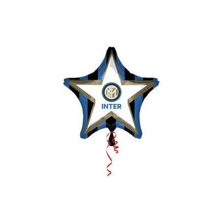 PALLONE MYLAR 43cm INTER STELLA LOGO