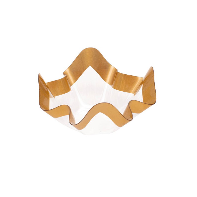 CIOTOLA PET ORO PERLATO ø22,5 H.12cm