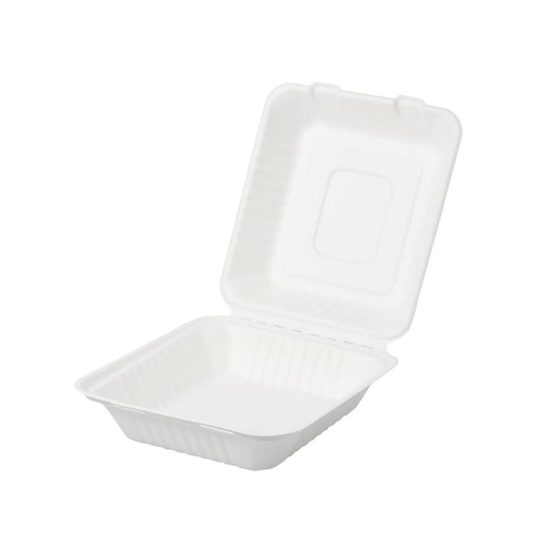 BOX POLPA 1100ml 22x20x8cm BIO COMPOSTABILE BYò 25pz