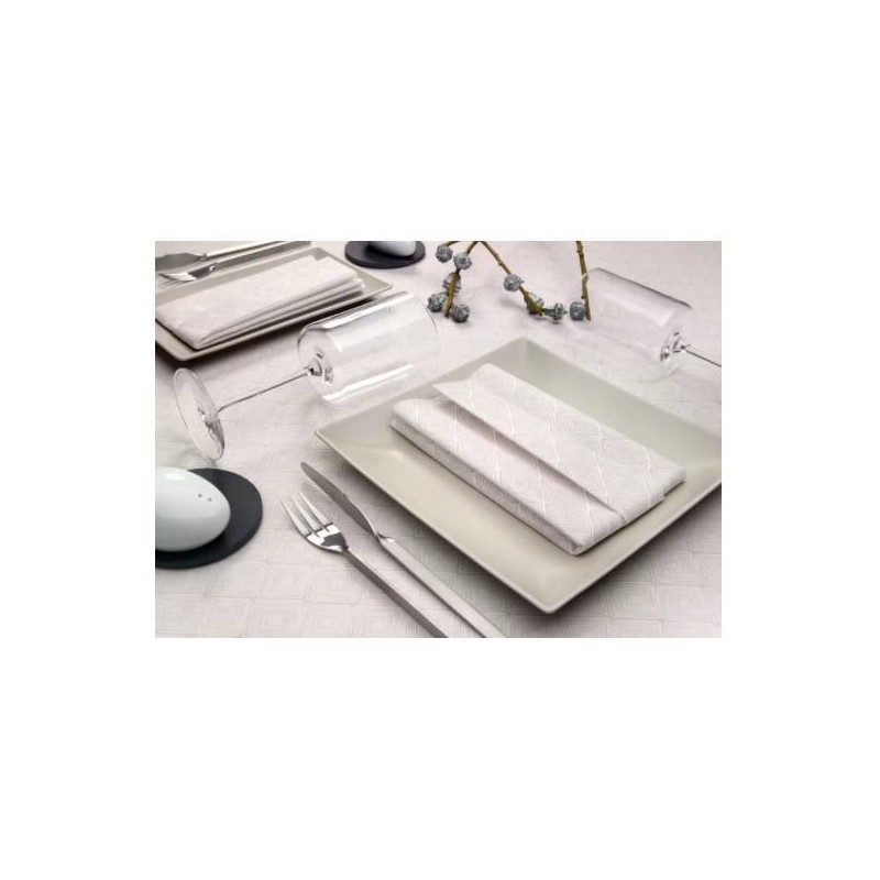TOVAGLIOLI AIRLAID 40x40cm ETNIC POLVERE 50pz FATO