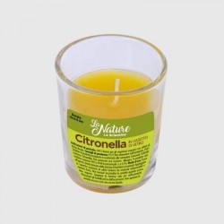 VASETTO IN VETRO ALLA CITRONELLA ø5,5x6cm