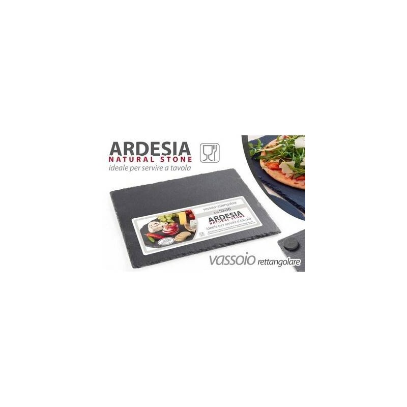 ARDESIA VASSOIO RETTANGOLARE 40x30cm