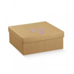 SCATOLA F/COPERCHIO CON ST. A CALDO 30x30x12cm SPHERE ST. CALDO AVANA