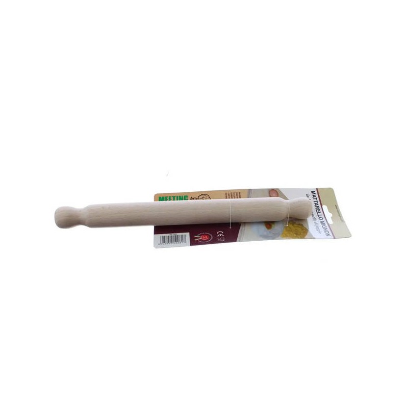 MATTARELLO IN LEGNO DI FAGGIO MIGNON 30cm 946
