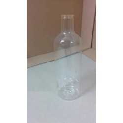 BOTTIGLIA PET 1lt TRASPARENTE SENZA TAPPO ø36