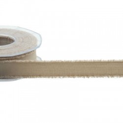 NASTRO SFRANGIATO mm23x15mt COL.2 BEIGE