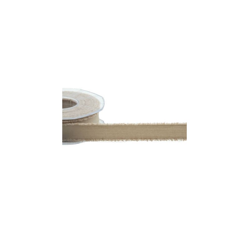 NASTRO SFRANGIATO mm23x15mt COL.2 BEIGE