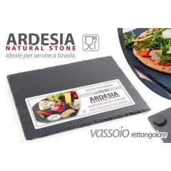 ARDESIA VASSOIO RETTANGOLARE 30x20cm