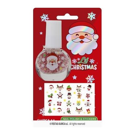 KIT PER UNGHIE BAMBINA SMALTO E ADESIVI