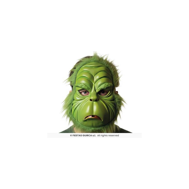 MASCHERA GRINCH PVC VERDE